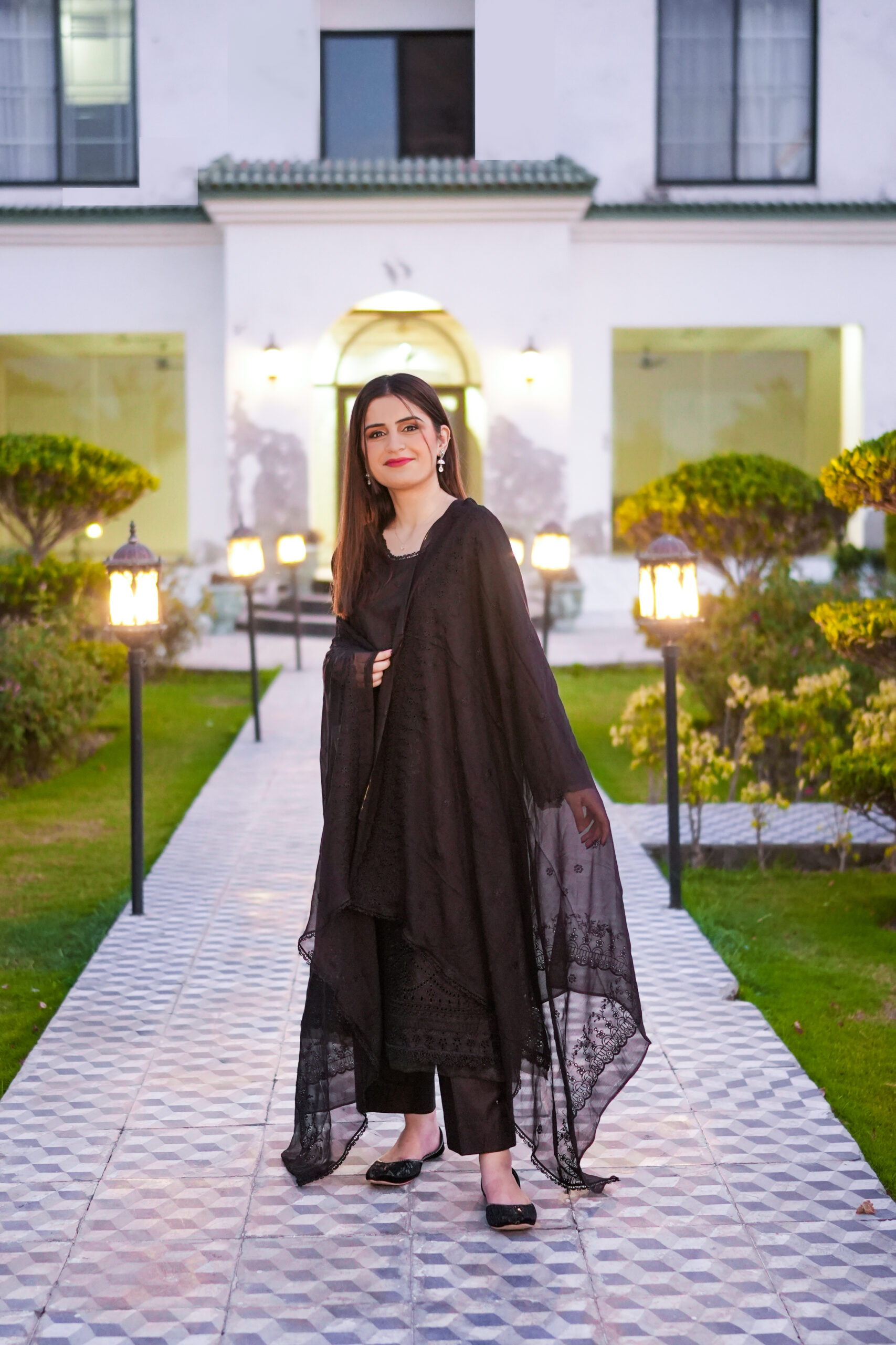 Kamli| 3piece set|Chikankari